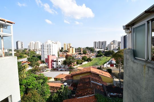 Vista da cozinha de apartamento à venda com 3 quartos, 140m² em Bonfim, Campinas