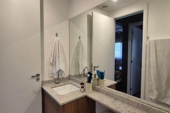 Banheiro de apartamento à venda com 2 quartos, 33m² em Vila Maria, São Paulo
