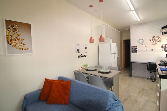 Sala / Cozinha de apartamento para alugar com 1 quarto, 34m² em Jardim Sao Paulo(zona Norte), São Paulo