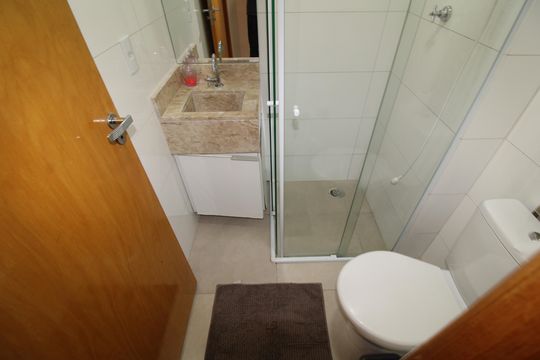 Banheiro de apartamento para alugar com 1 quarto, 34m² em Jardim Sao Paulo(zona Norte), São Paulo