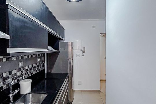 Cozinha de apartamento para alugar com 2 quartos, 62m² em Vila Gomes Cardim, São Paulo
