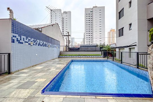 Área comum - Piscina de apartamento para alugar com 2 quartos, 62m² em Vila Gomes Cardim, São Paulo