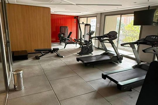 Área comum de apartamento para alugar com 1 quarto, 24m² em Vila Nova Conceição, São Paulo
