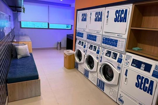 Área comum de apartamento para alugar com 1 quarto, 24m² em Vila Nova Conceição, São Paulo