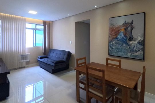 Apartamento para alugar com 1 quarto, 53m² em Gonzaga, Santos