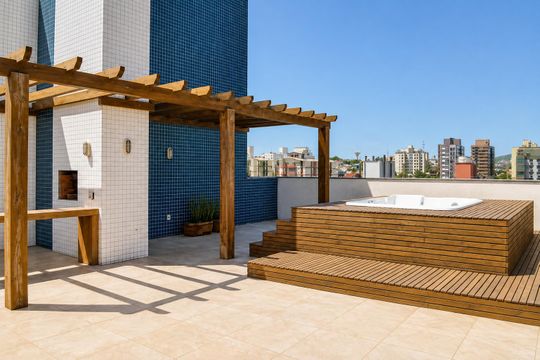 Área externa de apartamento para alugar com 2 quartos, 61m² em Tristeza, Porto Alegre
