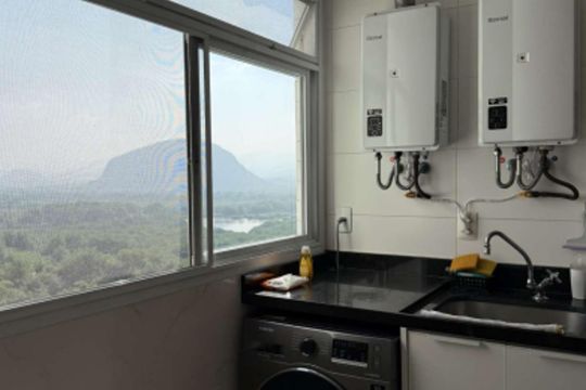 Área de serviço de apartamento à venda com 4 quartos, 175m² em Barra da Tijuca, Rio de Janeiro