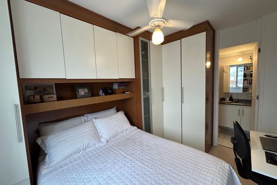 Quarto 2 - Suíte de apartamento à venda com 2 quartos, 61m² em Méier, Rio de Janeiro