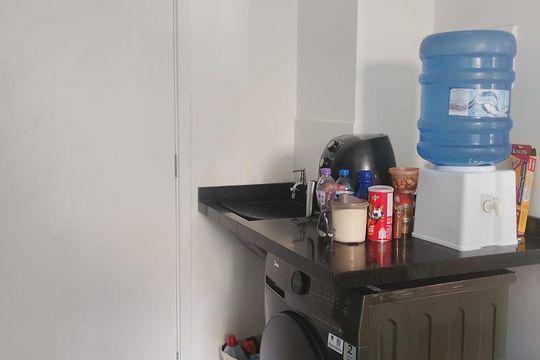 Área de serviço de apartamento para alugar com 2 quartos, 34m² em Vila Carmosina, São Paulo