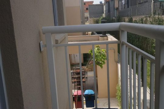 Varanda de apartamento para alugar com 2 quartos, 34m² em Vila Carmosina, São Paulo
