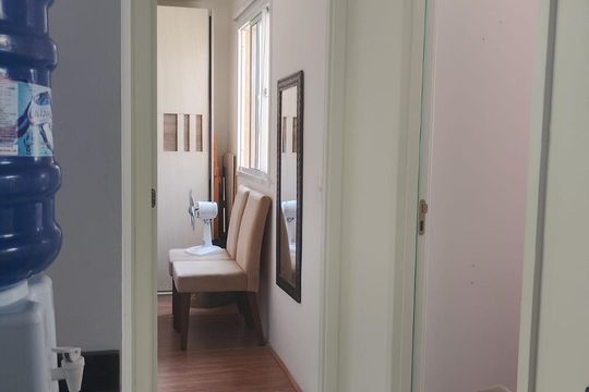 Corredor de apartamento para alugar com 2 quartos, 34m² em Vila Carmosina, São Paulo
