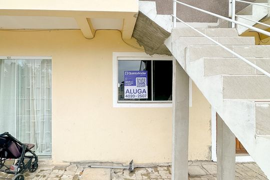 Plaquinha de apartamento para alugar com 1 quarto, 46m² em Ingleses do Rio Vermelho, Florianópolis
