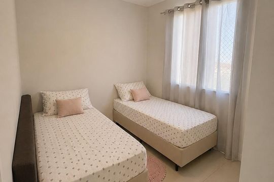Quarto de apartamento à venda com 2 quartos, 44m² em Parque Yolanda (Nova Veneza), Sumaré