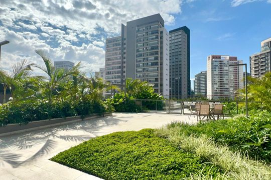 Área comum de apartamento à venda com 2 quartos, 56m² em Vila Anglo Brasileira, São Paulo