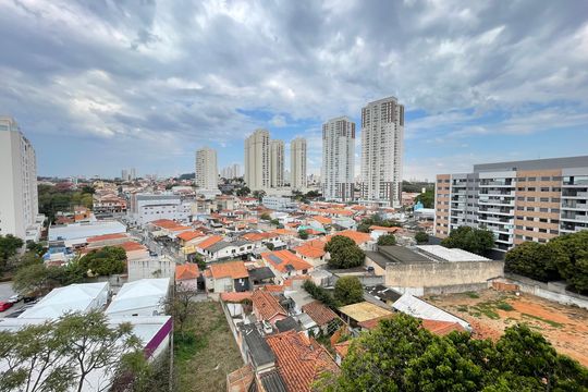 Vista da varanda do Quarto de apartamento para alugar com 1 quarto, 31m² em Ferreira, São Paulo