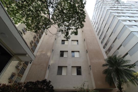 Fachada do Prédio de apartamento para alugar com 3 quartos, 98m² em Itaim Bibi, São Paulo