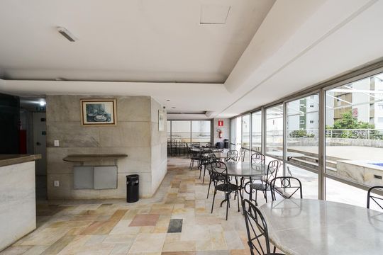 Área comum de apartamento para alugar com 1 quarto, 50m² em Savassi, Belo Horizonte