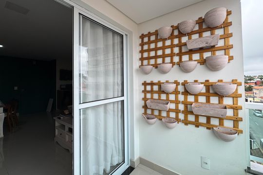 Sacada de apartamento para alugar com 2 quartos, 107m² em Paulicéia, São Bernardo do Campo