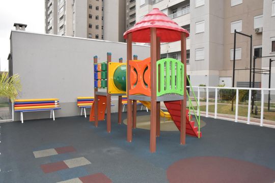 Área comum - Playground de apartamento à venda com 2 quartos, 46m² em Ponte Sao Joao, Jundiaí