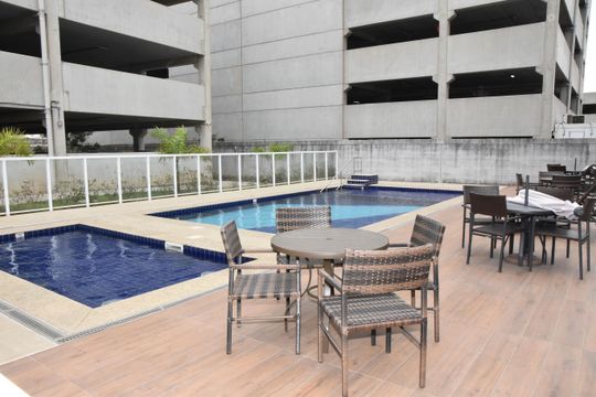 Área comum - Piscina de apartamento à venda com 2 quartos, 46m² em Ponte Sao Joao, Jundiaí