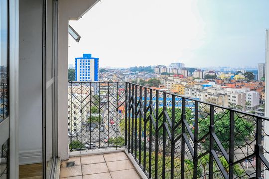 Varanda de apartamento à venda com 2 quartos, 60m² em Parque Bristol, São Paulo