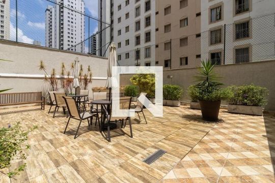 Área comum de apartamento à venda com 2 quartos, 71m² em Indianópolis, São Paulo