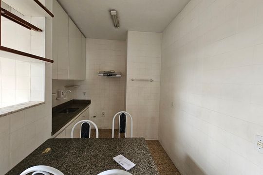 Cozinha de apartamento para alugar com 3 quartos, 119m² em Centro, Nova Iguaçu