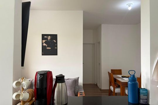 Sala de apartamento para alugar com 2 quartos, 66m² em Independência, Taubaté