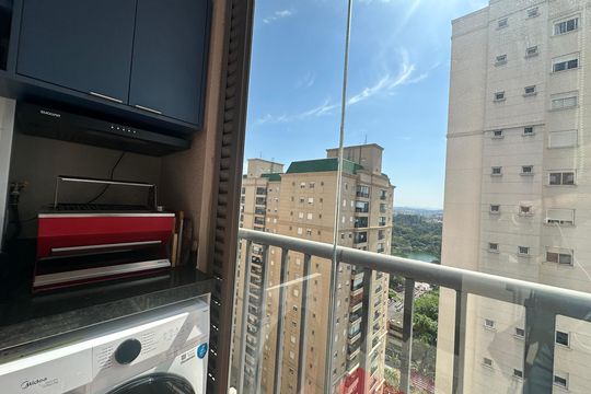 Área de Serviço de apartamento para alugar com 2 quartos, 55m² em Alphaville Empresarial, Barueri