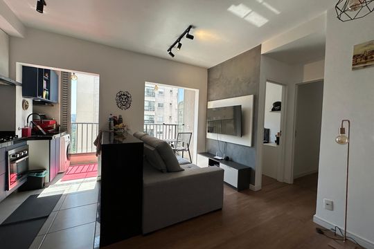 Sala de apartamento para alugar com 2 quartos, 55m² em Alphaville Empresarial, Barueri