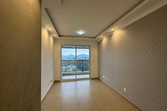 Sala de apartamento à venda com 2 quartos, 60m² em Alphaville Residencial Um, Barueri