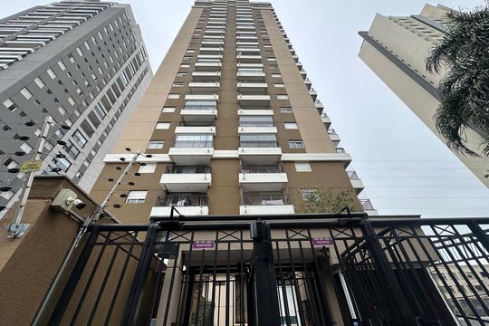 Fachada de apartamento à venda com 2 quartos, 60m² em Alphaville Residencial Um, Barueri