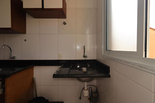 Área de Serviço de apartamento à venda com 2 quartos, 50m² em Parque das Nações, Santo André