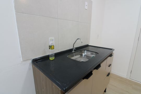 cozinha de apartamento para alugar com 2 quartos, 41m² em Jardim America da Penha, São Paulo