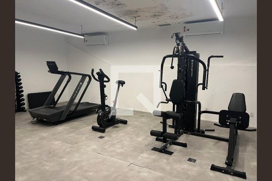 Área comum - Academia de apartamento para alugar com 1 quarto, 42m² em Vila Clementino, São Paulo