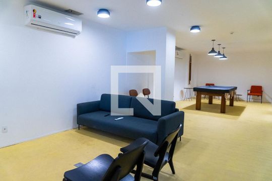 Sala de Jogos de apartamento para alugar com 1 quarto, 42m² em Vila Clementino, São Paulo