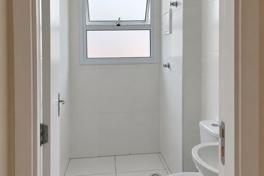 Banheiro de apartamento à venda com 2 quartos, 40m² em Jardim Maringa, São Paulo