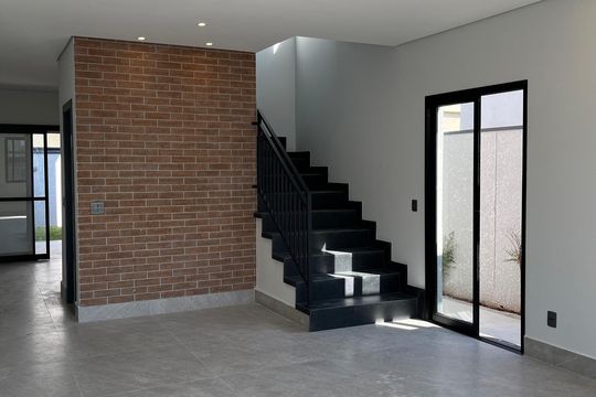 Sala de casa de condomínio à venda com 3 quartos, 150m² em Alphaville, Santana de Parnaíba