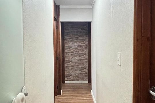 Corredor de apartamento à venda com 3 quartos, 104m² em Vila Assunção, Santo André