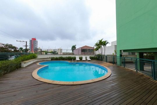 Área externa de apartamento à venda com 3 quartos, 104m² em Vila Assunção, Santo André