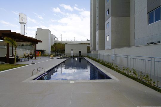 Área comum - Piscina de apartamento para alugar com 3 quartos, 70m² em Palmeiras, Belo Horizonte