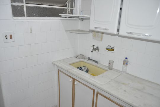 Cozinha de apartamento para alugar com 2 quartos, 54m² em Méier, Rio de Janeiro