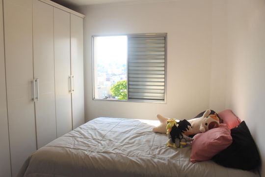 Suíte de apartamento à venda com 2 quartos, 80m² em Vila Palmares, São Caetano do Sul