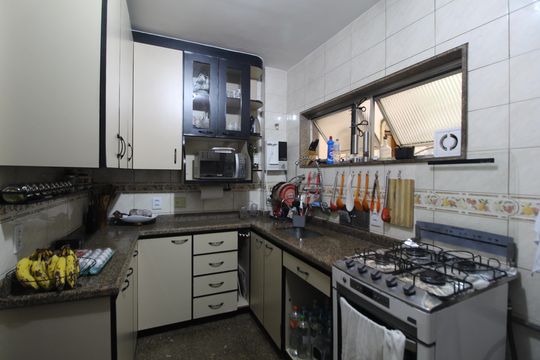 Cozinha de apartamento à venda com 3 quartos, 95m² em Jacarepaguá, Rio de Janeiro