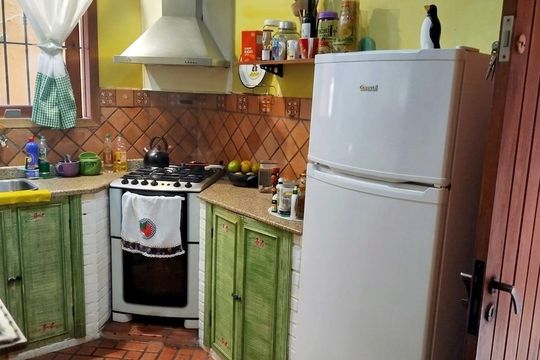 Cozinha de casa à venda com 3 quartos, 180m² em Campo Grande, Rio de Janeiro