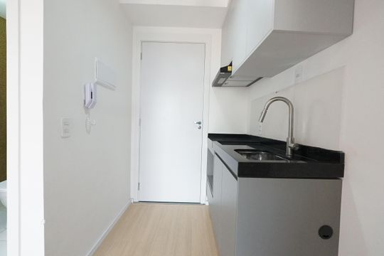 Cozinha de kitnet/studio para alugar com 1 quarto, 25m² em Chácara Inglesa, São Paulo
