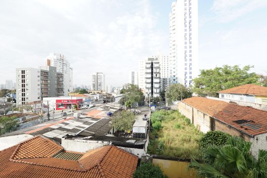 Vista de kitnet/studio para alugar com 1 quarto, 25m² em Chácara Inglesa, São Paulo