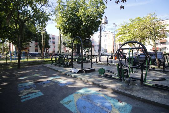 Área comum - Playground de apartamento para alugar com 2 quartos, 50m² em Taquara, Rio de Janeiro