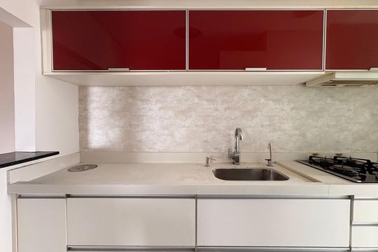 Cozinha de apartamento para alugar com 3 quartos, 69m² em Vila Leopoldina, Santo André