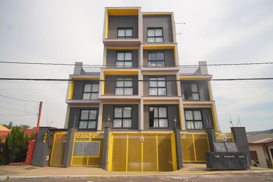 Fachada de apartamento para alugar com 1 quarto, 25m² em Vila Nova, Novo Hamburgo